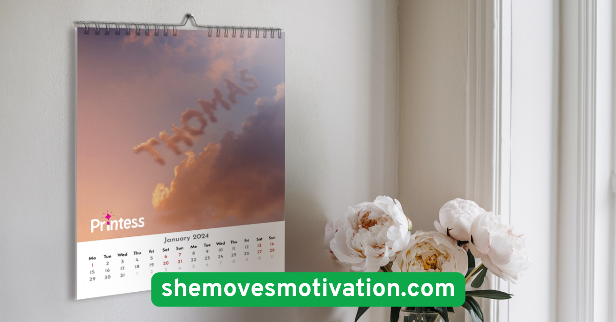 Create a Motivational Wall Calendar