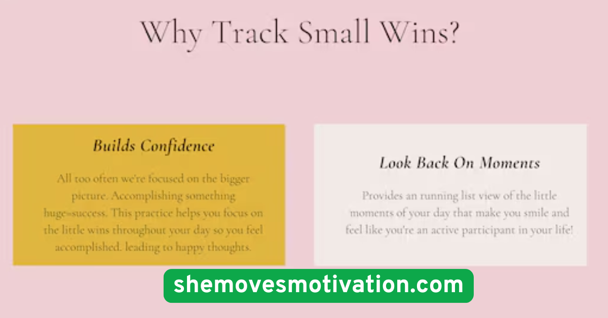  Track Small Wins Daily