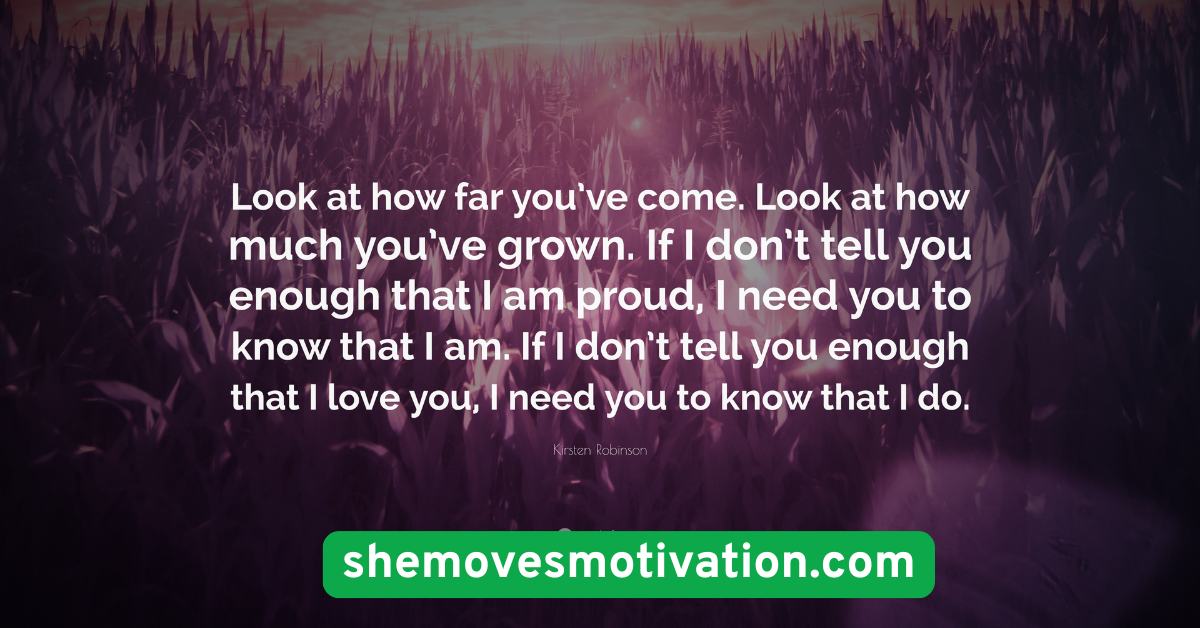 Reflect on How Far You've Come